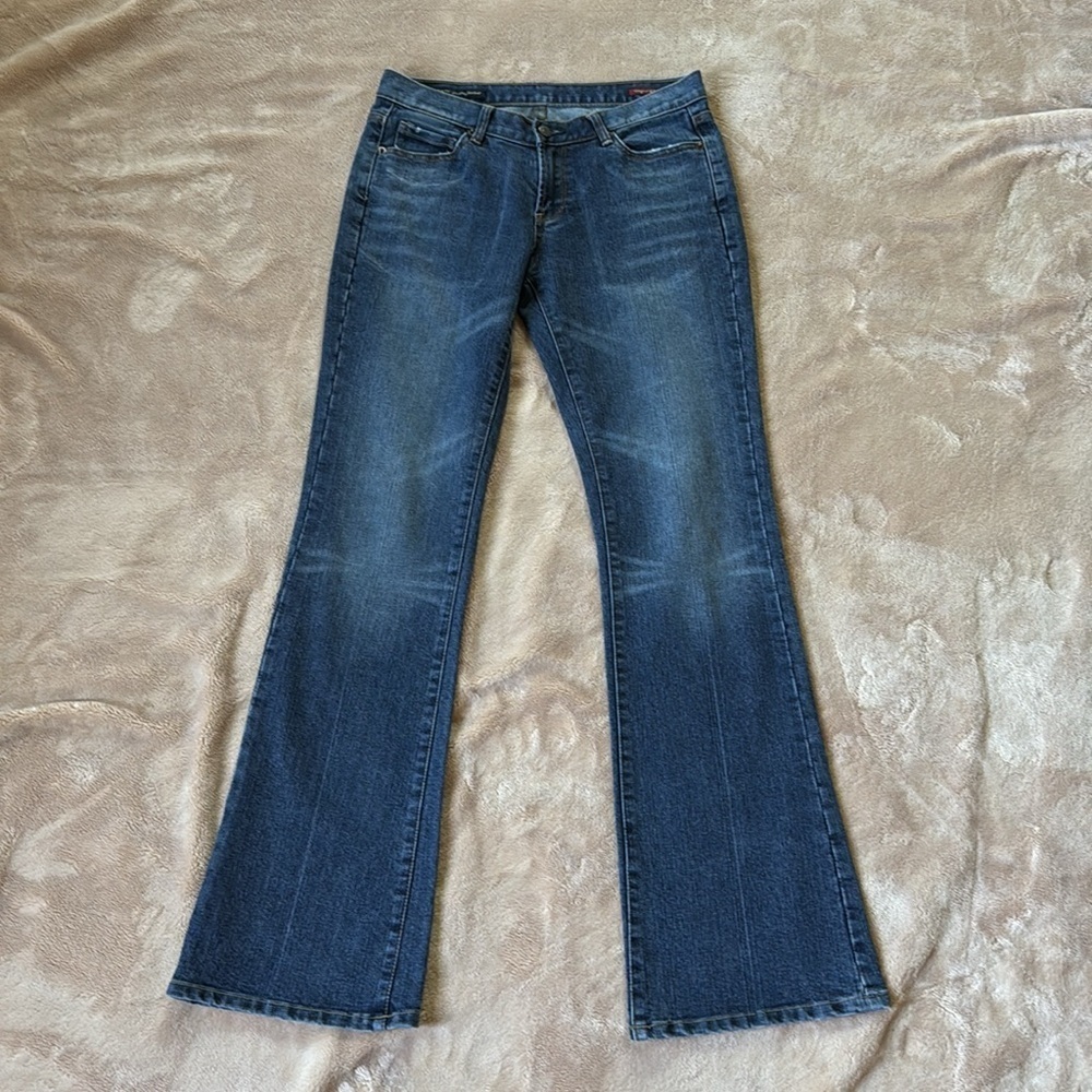 Citizens of Humanity Kelly #001 Low Waist Bootcut Jeans wide leg Size 29